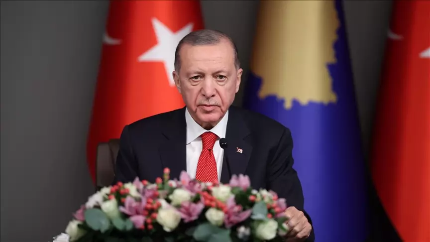 Cumhurbaşkanımız Erdoğan, Kosova Başbakanı Kurti ile ortak basın toplantısında konuştu